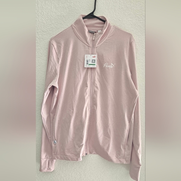 PUMA Womens Lightweight Track Jacket Sz L - Picture 1 of 7